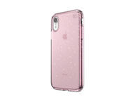 Калъфи Speck iPhione XR Presidio Clear + Glitter, розов