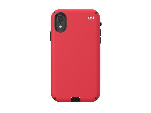 Калъфи Speck iPhone XR Presidio Sport - Red/Sidewalk Grey/Black