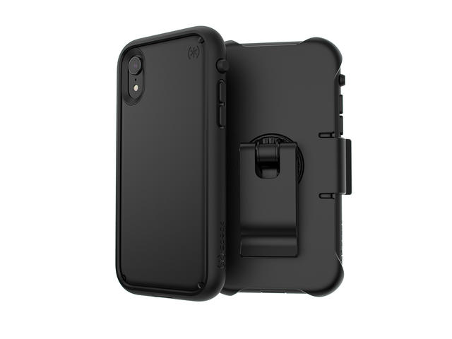Калъфи Speck iPhone Xr Presidio Ultra - Black/Black/Black
