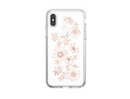 Калъфи Speck iPhone XS Presidio Clear + Print - FairytaleFloral Peach Gold/Clear