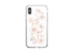 Калъфи Speck iPhone XS Presidio Clear + Print - FairytaleFloral Peach Gold/Clear