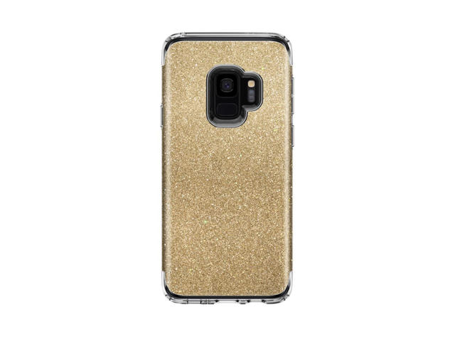 Калъфи Spigen Slim Armor Glitter калъф за Samsung Galaxy S9, златист