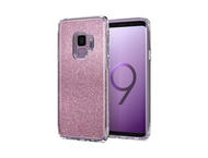 Калъфи Spigen Slim Armor Glitter калъф за Samsung Galaxy S9, розов