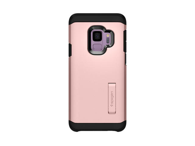 Калъфи Spigen Tough Armor Case за Samsung Galaxy S9 (розово злато)