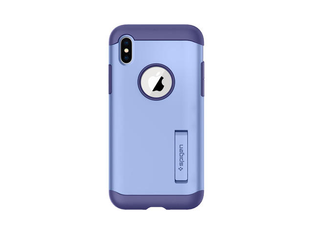 Калъфи Spigen Slim Armor калъф за iPhone Xs/X, лилав