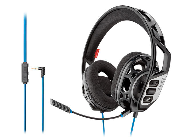 Слушалки Plantronics RIG 300, черно/сребристо