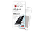 Защитно фолио Displex Real Glass 10H 3D протектор за iPhone 8 Plus, iPhone 7 Plus, iPhone 6S Plus, бял