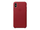 Калъфи Apple iPhone кожен калъф за iPhone X/Xs, червен