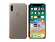 Калъфи Apple iPhone кожен калъф за iPhone X, кафяв