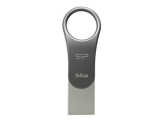 USB памети 64GB Silicon Power Mobile C80 Titanium USB 3.1