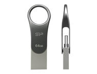 USB памети 64GB Silicon Power Mobile C80 Titanium USB 3.1