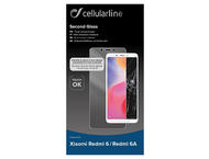 Защитно фолио Cellular Line закалено стъкло за Xiaomi Redmi 6/6A