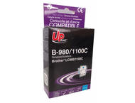 Консумативи Съвместим UPRINT LC980/1100 Cyan, Brother