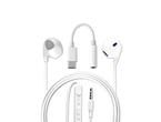 Слушалки 4smarts In-Ear Stereo Headset Melody, бели