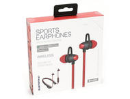 Слушалки Platinet PM1065, черни-червени