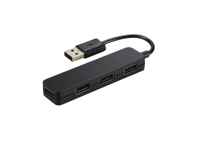 Джаджи Hama Slim Hub 12324 USB 2.0
