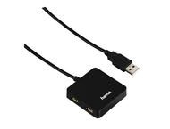 Джаджи Hama Hub USB 2.0, в черно-