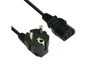 Кабели и Адаптери VCom Power Cord Computer schuko 220V - CE021-1.5m