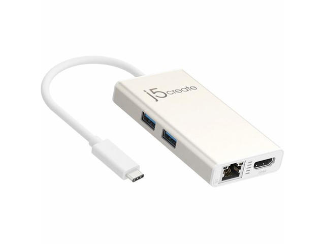 Кабели и Адаптери J5create JCA374 USB Type-C Multi-Adapter