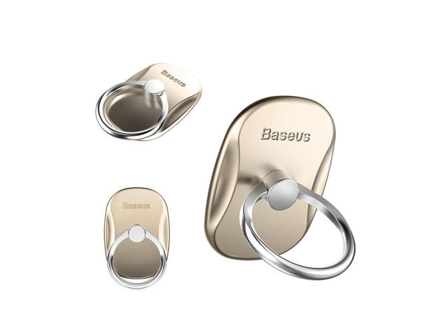 Стойки за мобилни устройства Baseus Multifunctional Ring Bracket Holder, златисто
