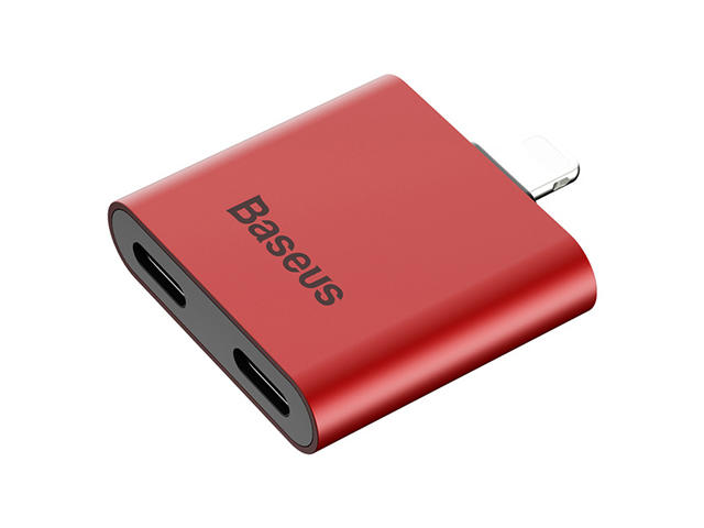 Кабели и Адаптери Baseus двоен Lightning адаптер L39