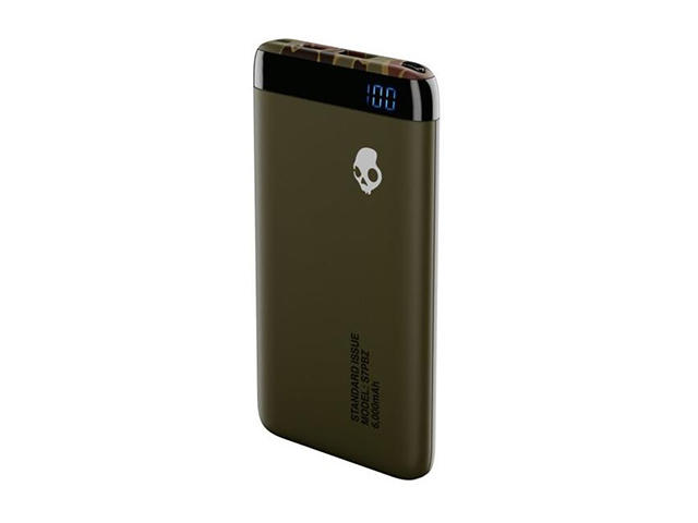 Външни батерии Skullcandy 6000mAh USB-C, тъмнозелена