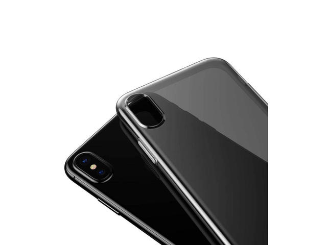 Калъфи Baseus силиконов TPU калъф за iPhone X, черен