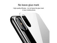 Защитно фолио Baseus Back Glass Film за iPhone Xs, бяло