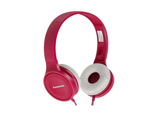 Слушалки Panasonic RP-HF100E-P, червени