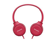 Слушалки Panasonic RP-HF100E-P, червени