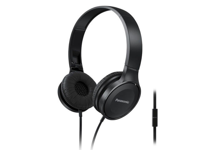Слушалки Panasonic RP-HF100ME-K, черни