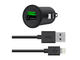 Аксесоари за таблети Belkin Micro зарядно за кола с отделен Lightning кабел