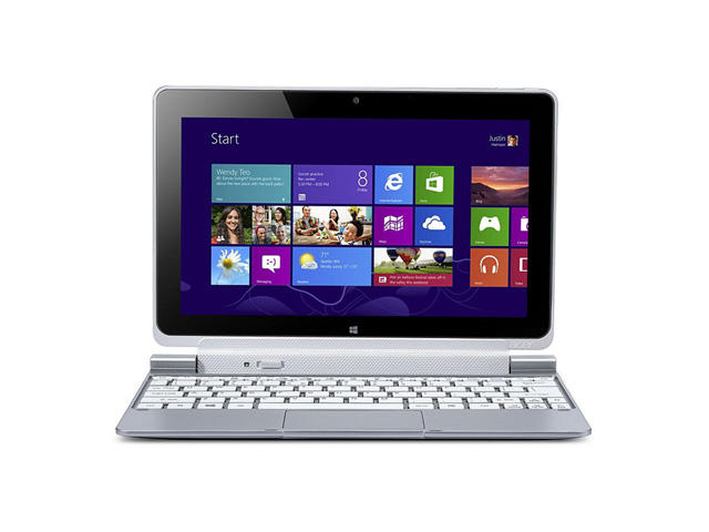 Таблети Acer Iconia Tab W511 3G 64GB, сребрист цвят, клавиатура