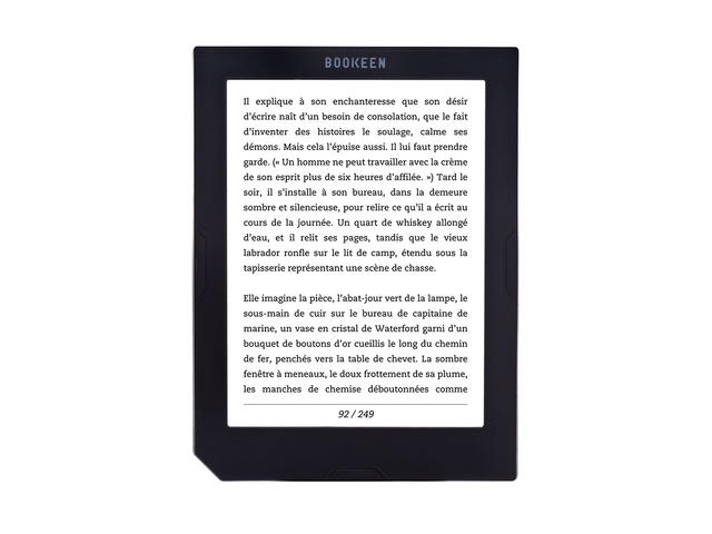 E-reader BOOKEEN Cybook Muse Light, в черно