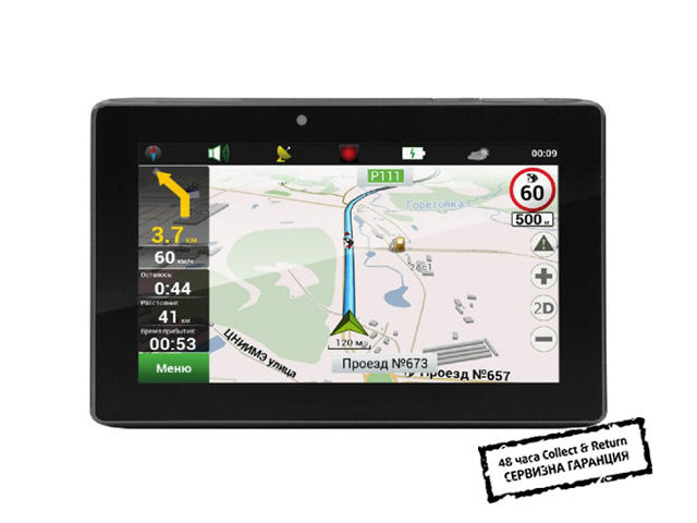 Таблети Prestigio Geovision 7780 8GB, черен цвят