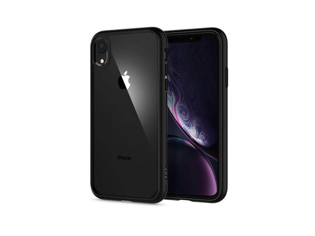 Калъфи Spigen Ultra Hybrid Case за iPhone XR, черен