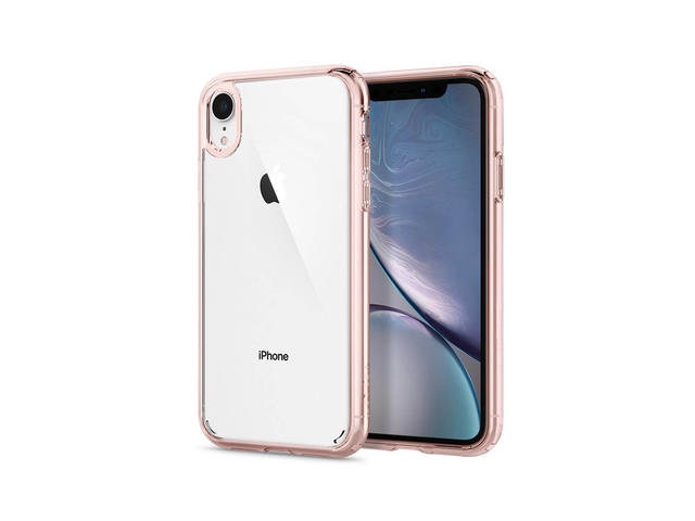 Калъфи Spigen Ultra Hybrid Case за iPhone XR, розов