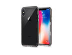 Калъфи Spigen Neo Hybrid Crystal за iPhone XS, прозрачен-сив