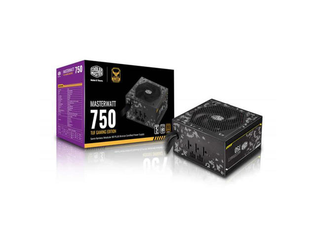 Захранвания за компютри CoolerMaster MASTERWATT 750W TUF Gaming Edition