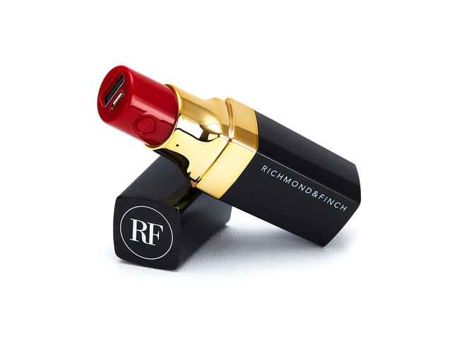 Външни батерии Richmond and Finch Lipstick Pink Marble 2600 mAh