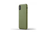 Калъфи Mujjo Leather Case - кожен кейс за iPhone Xs / X, зелен