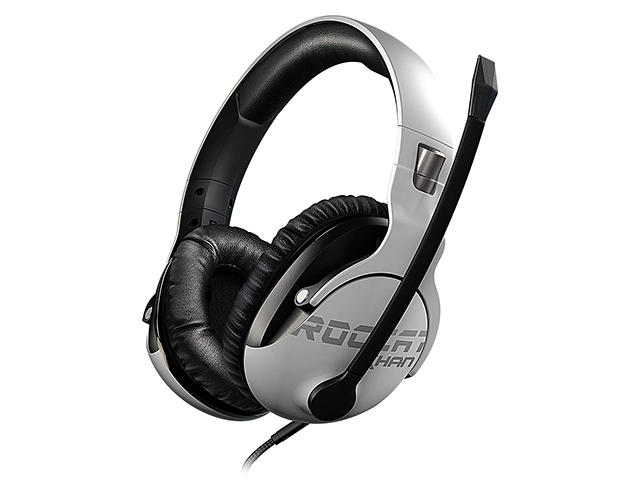 Слушалки Roccat Khan Pro, в бяло