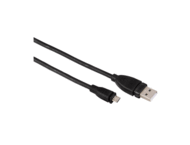 Кабели и Адаптери Hama USB кабел - microUSB / USB 2.0, 1.8м