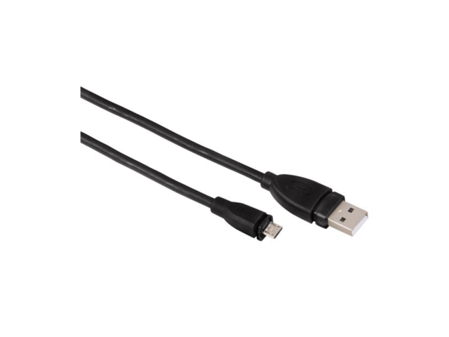 Кабели и Адаптери Hama USB кабел - microUSB / USB 2.0, 1.8м