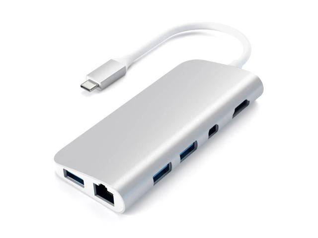 Кабели и Адаптери Satechi USB-C Multimedia Adapter 
