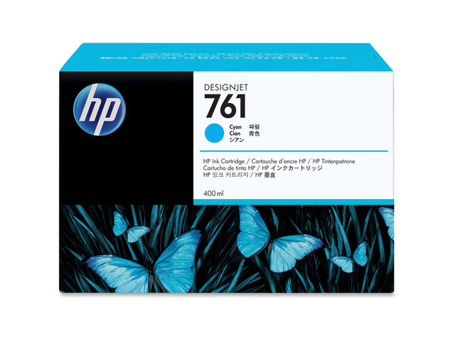 Консумативи HP 761 400-ml Cyan Designjet Ink Cartridge