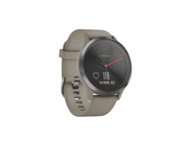 Смарт часовници Garmin vivomove HR Sport, черен с Sandstone каишка