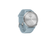 Смарт часовници Garmin vivomove HR Sport, сребрист с Seafoam каишка