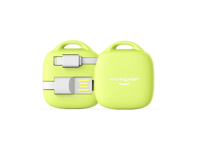 Външни батерии Xoopar Hug Booster 500 mAh, в зелено