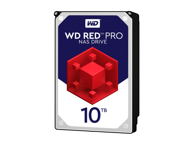 Твърди дискове 10TB 7200rpm Western Digital Red Pro
